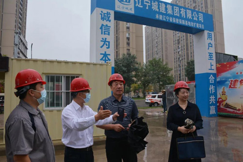 陈殿强深入公司项目一线调研慰问